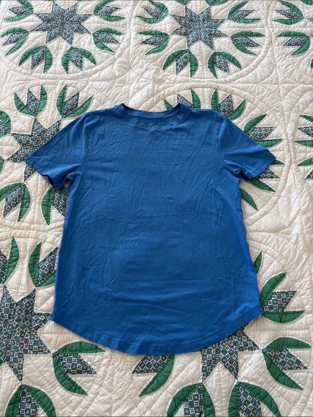 lululemon athletica Women's Crew Tee - Cobalt/sky blue